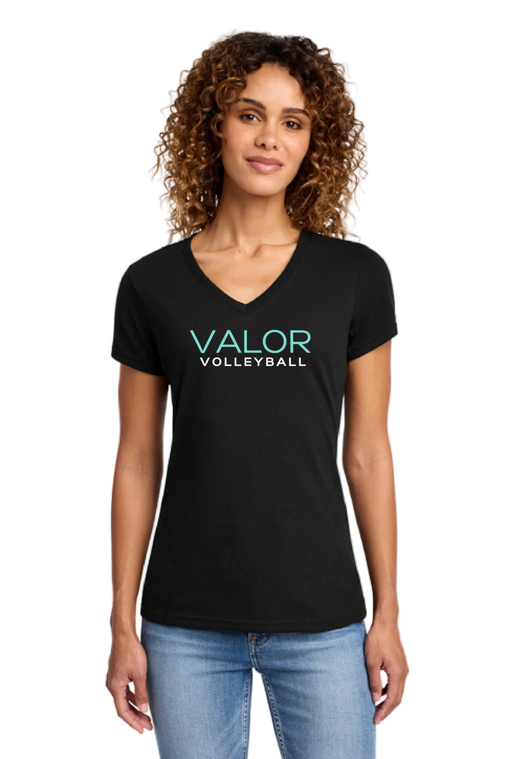 WOMEN'S VALOR VOLLEYBALL V-NECK