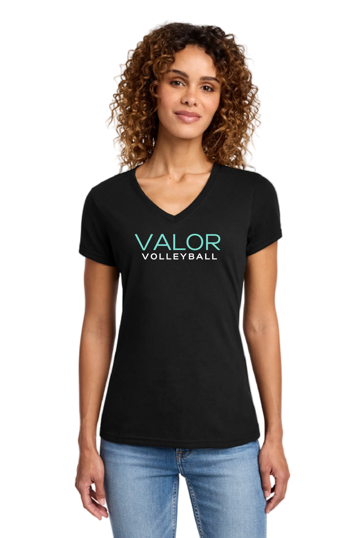 WOMEN'S VALOR VOLLEYBALL V-NECK